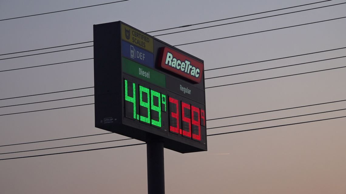 Diesel prices strain trucking industry as Alabama averages near $5 per gallon