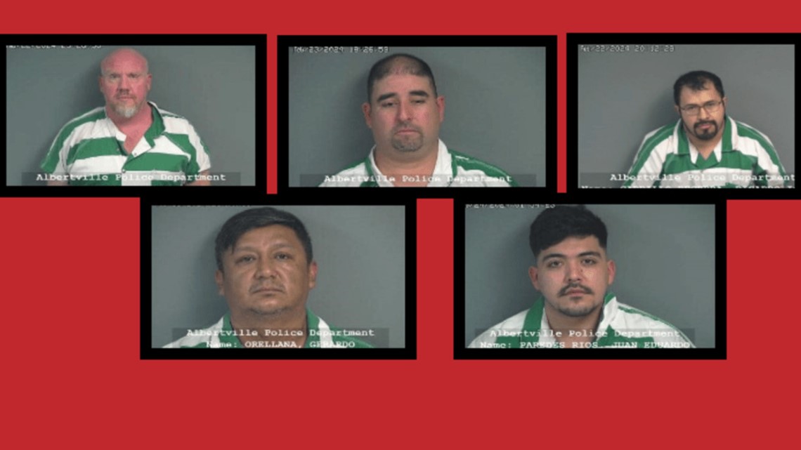 5 arrested in Albertville child exploitation sting | rocketcitynow.com