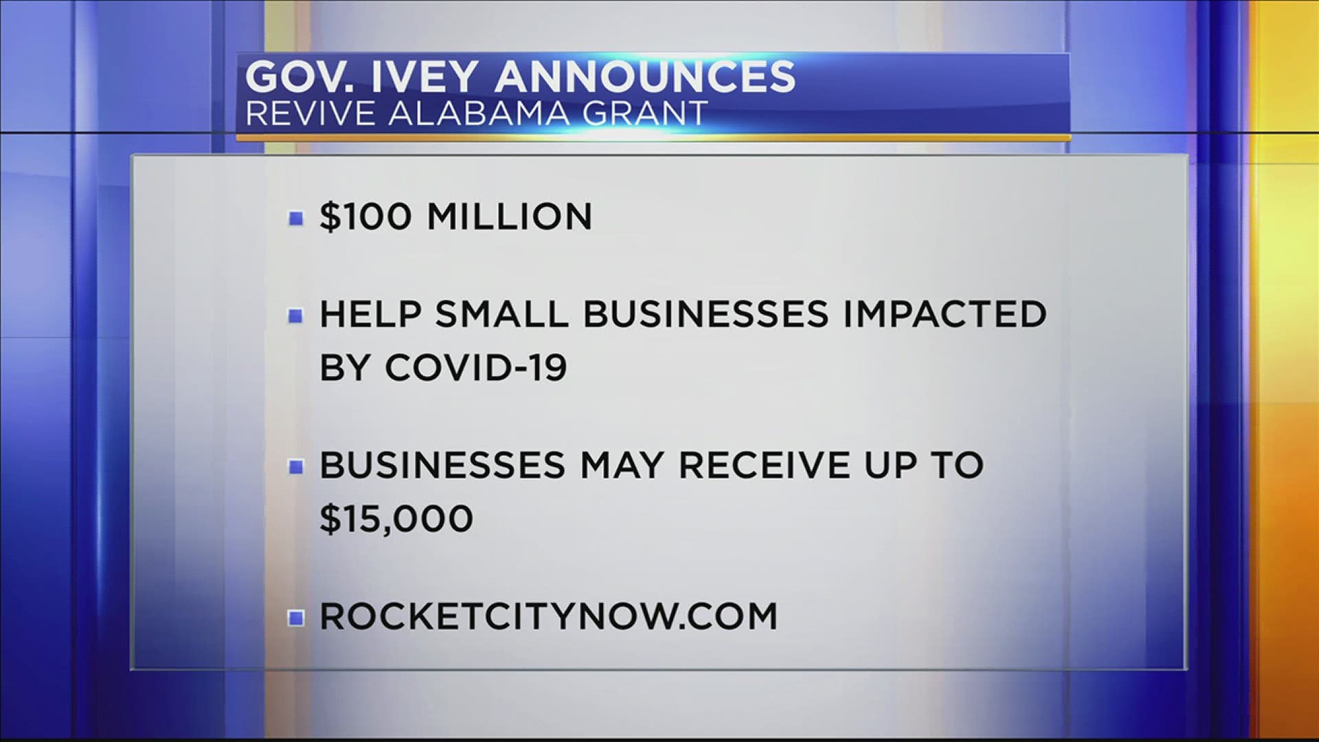 Businesses can apply to receive a portion of this grant money.