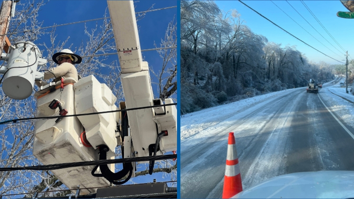 Joe Wheeler EMC crews travel to Mississippi to restore power after winter storm