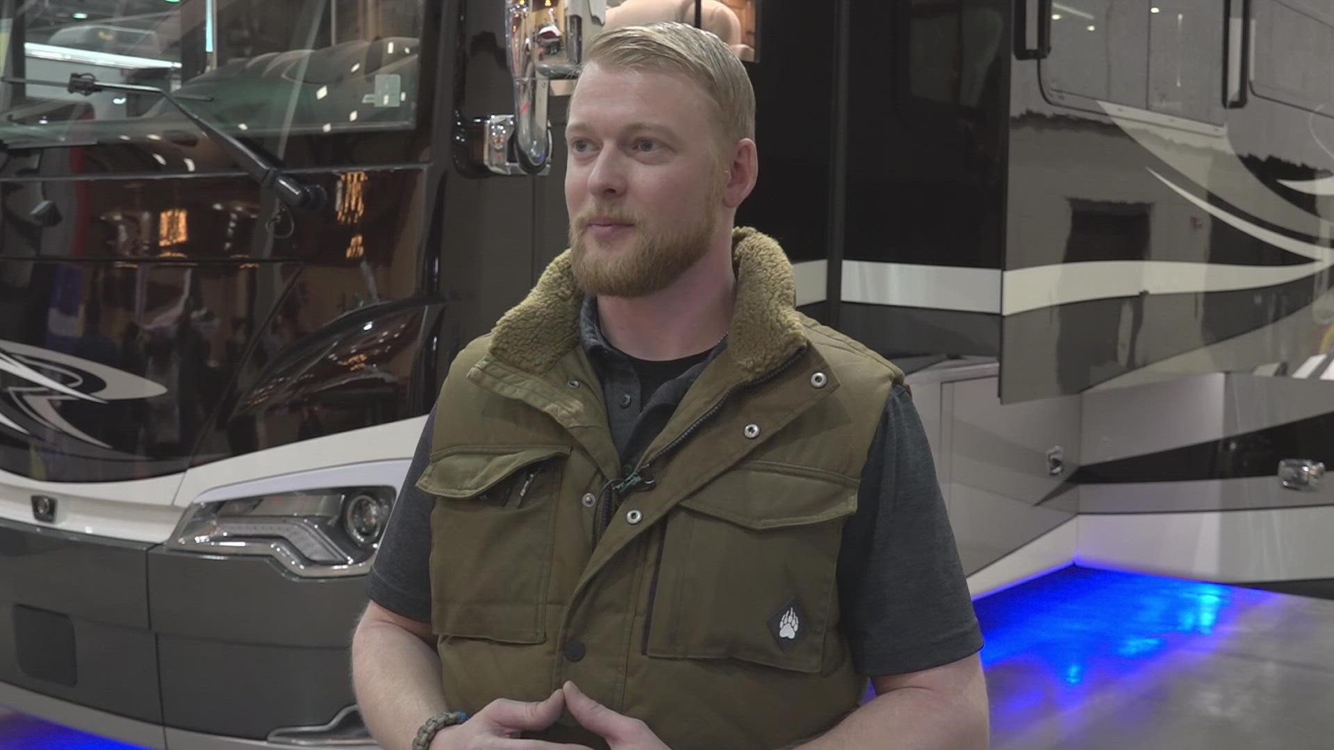 RV sales are on the rise, with big shows bringing in potential new customers.