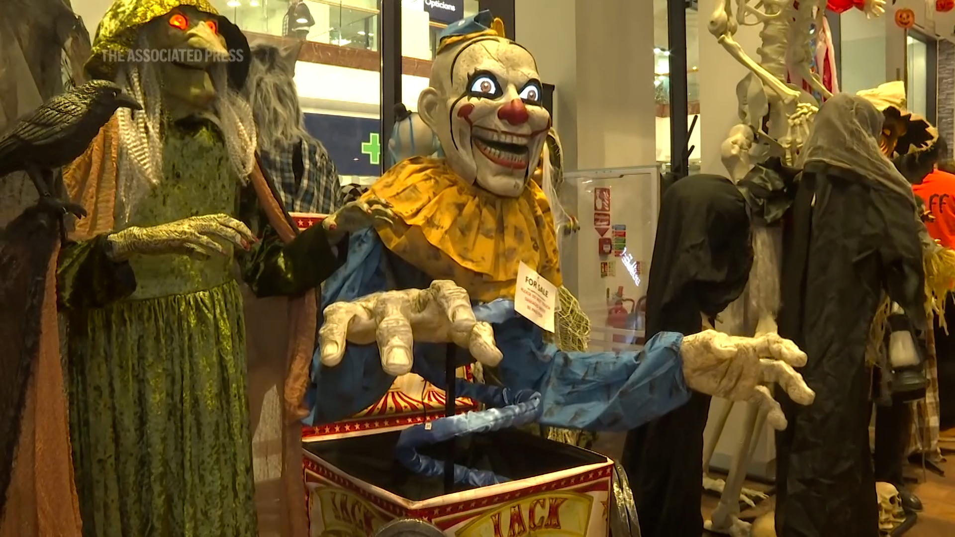 Halloween has arrived in Dudley, England, where Europe’s largest Halloween superstore, Halloween House, is open for its sixth year.