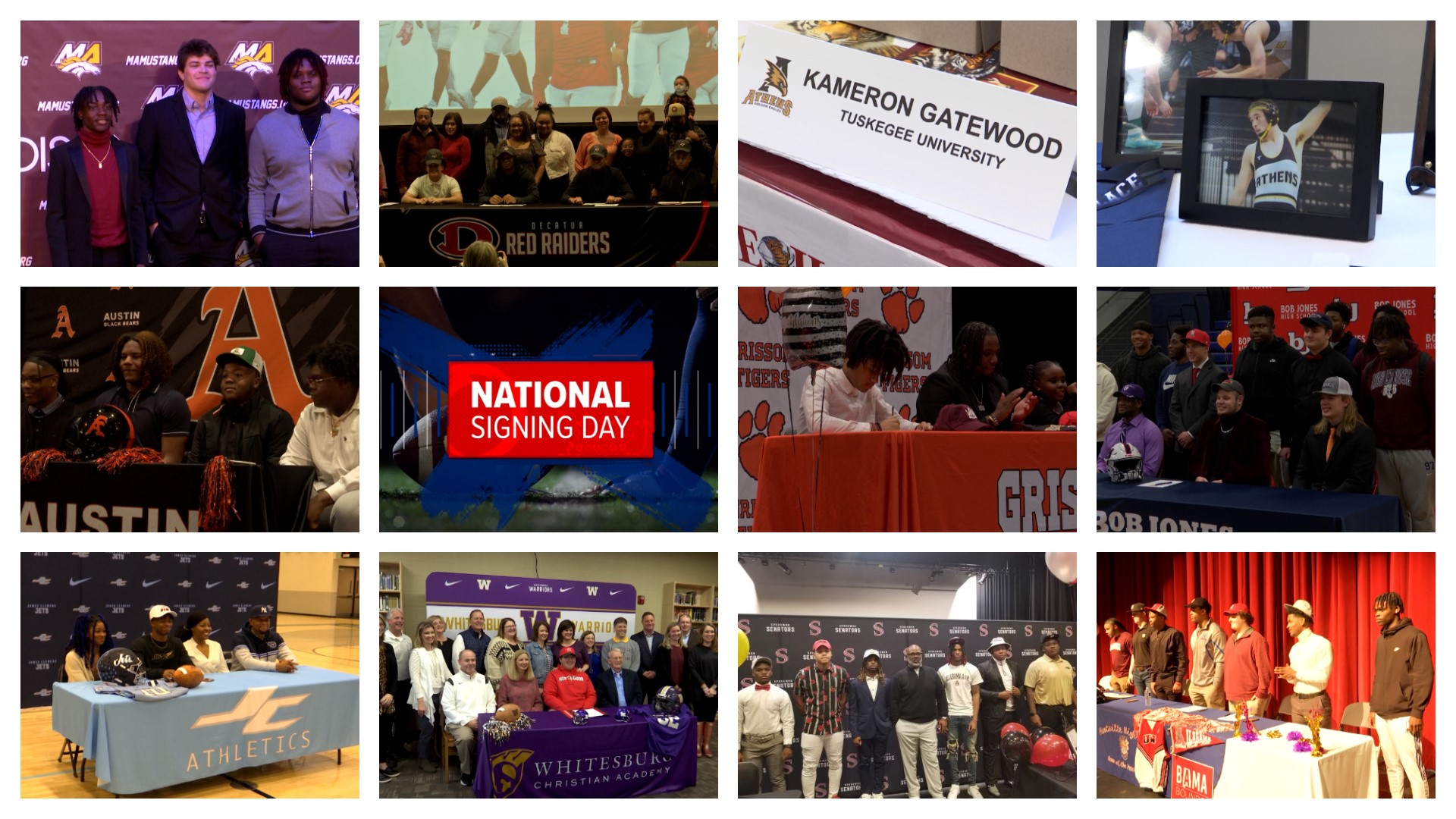 National Signing Day was very busy for the FOX54 Sports team as they traveled to a number of high schools to cover various student athletes put the pen to paper.