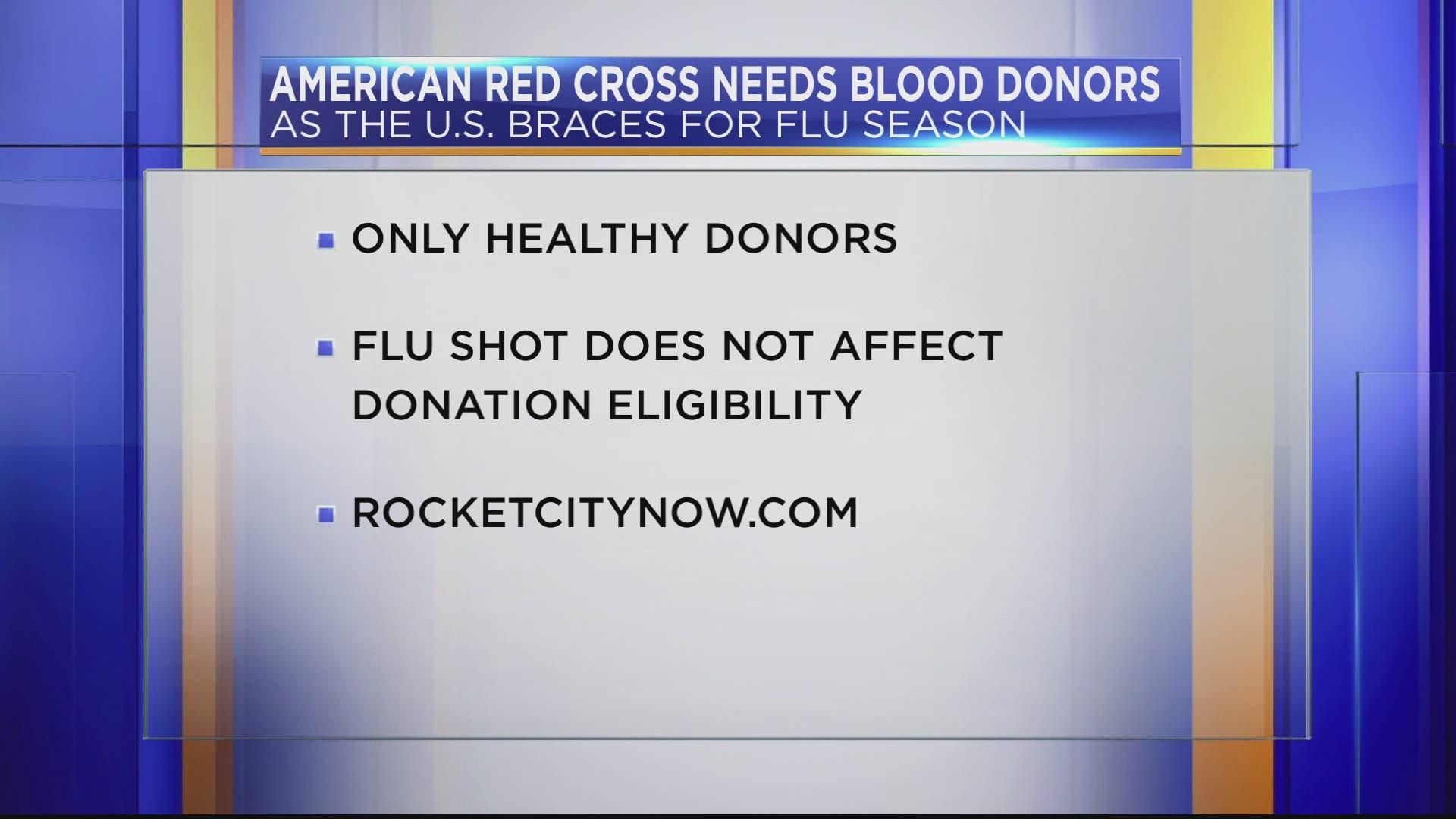 The American Red Cross (ARC) is encouraging people to get a flu vaccine this season in order to maintain a healthy population of eligible blood donors.