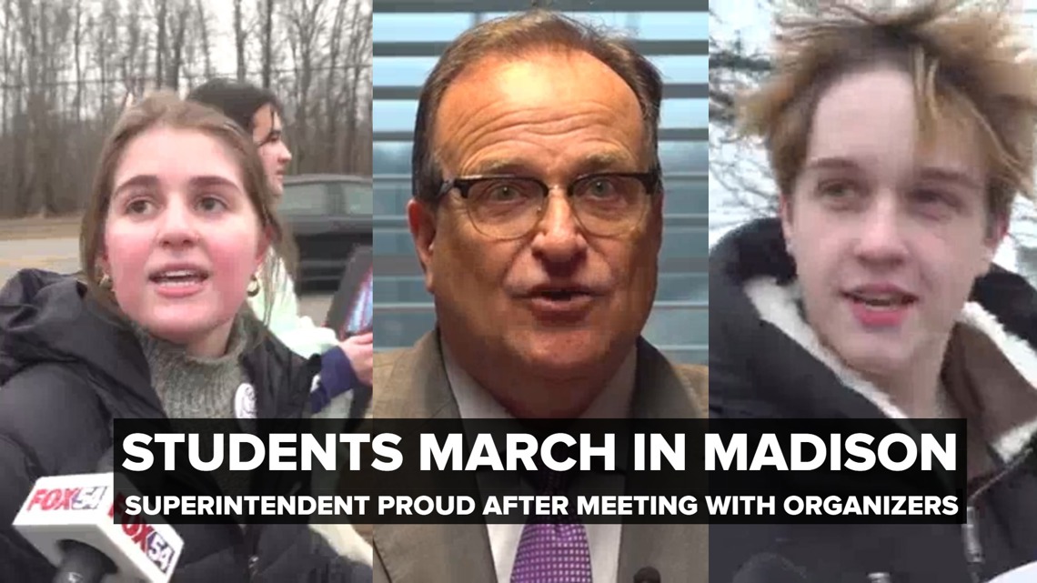 Madison students protest ICE after school to avoid discipline, gain praise from superintendent