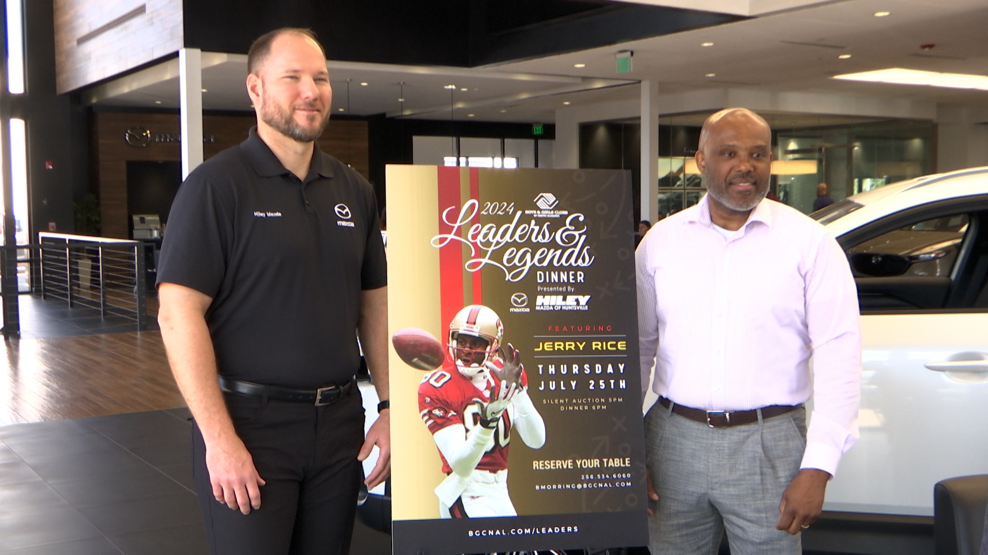 Jerry Rice will serve as a special guest at the annual “Leaders and Legends” Dinner. The annual event is the biggest fundraiser of the year for the Boys & Girls Club