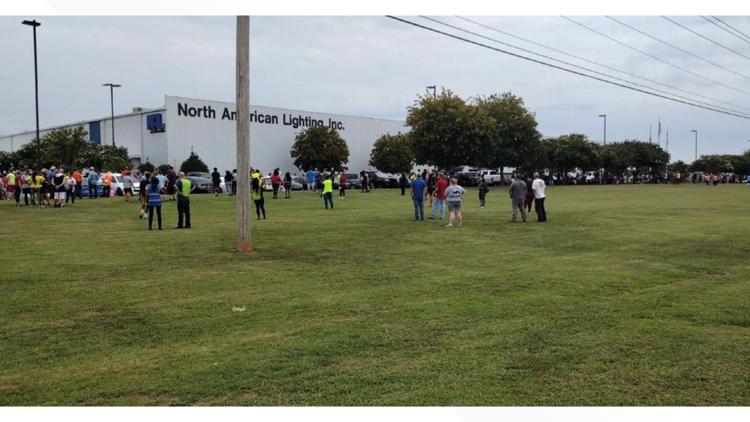 UPDATE: Police on scene at North American Lighting in Muscle Shoals