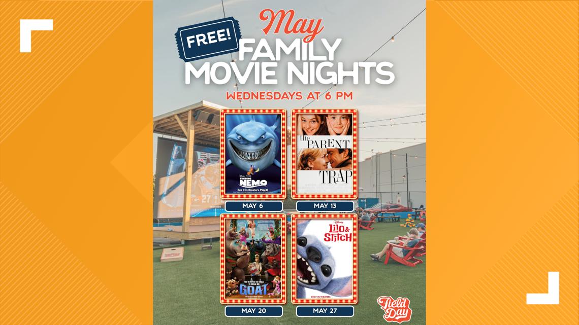 Field Day Huntsville announces May movie nights for families and
