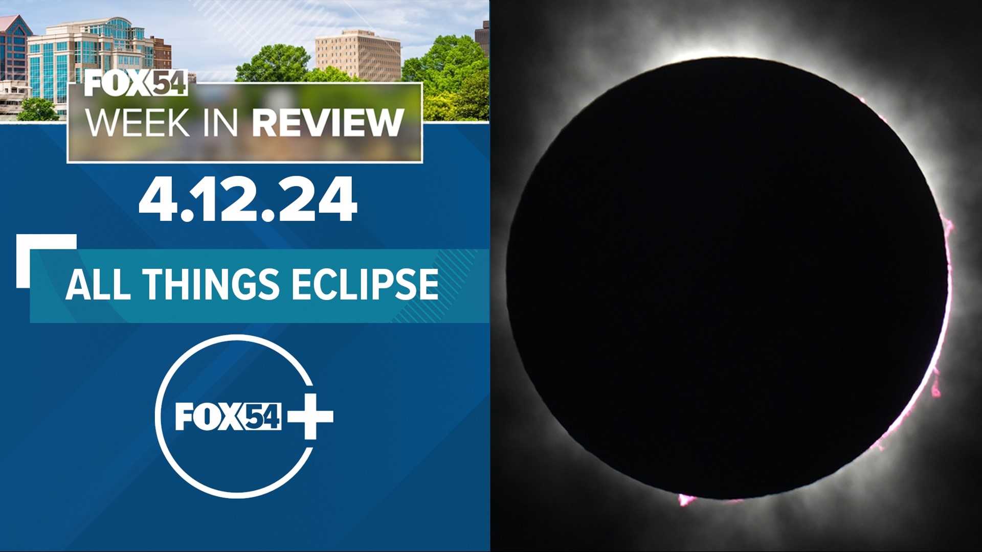 An eclipse rolled past North America this week - we'll show you the North Alabama connections. Plus, a visit to the 'Let's Pretend' hospital.