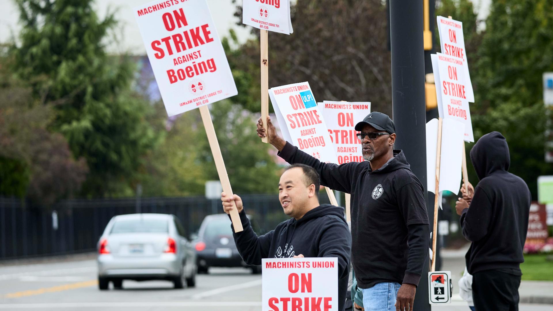 Boeing announces thousands of layoffs as strike drags on