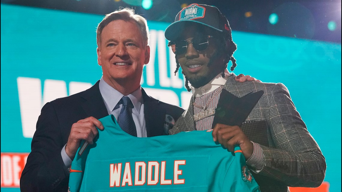 Miami Dolphins 2021 NFL Draft Class Quick Hits Jaylen Waddle