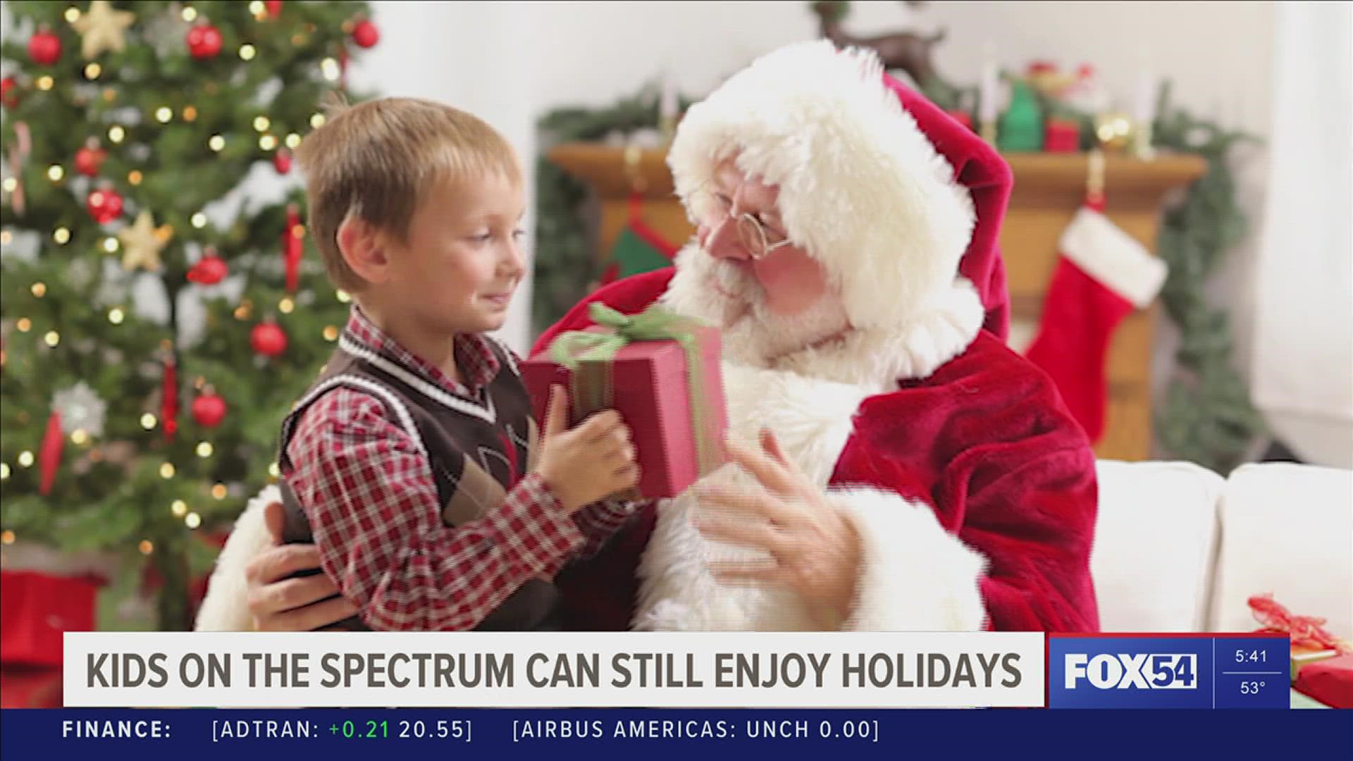 Children have a lot to look forward too, but a special group of children may find this time of year a little overwhelming.