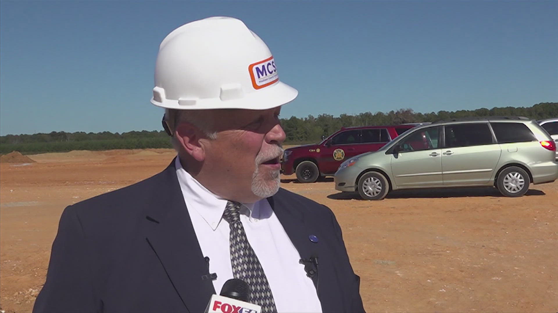 Madison County School System broke ground today on a new school for the district.