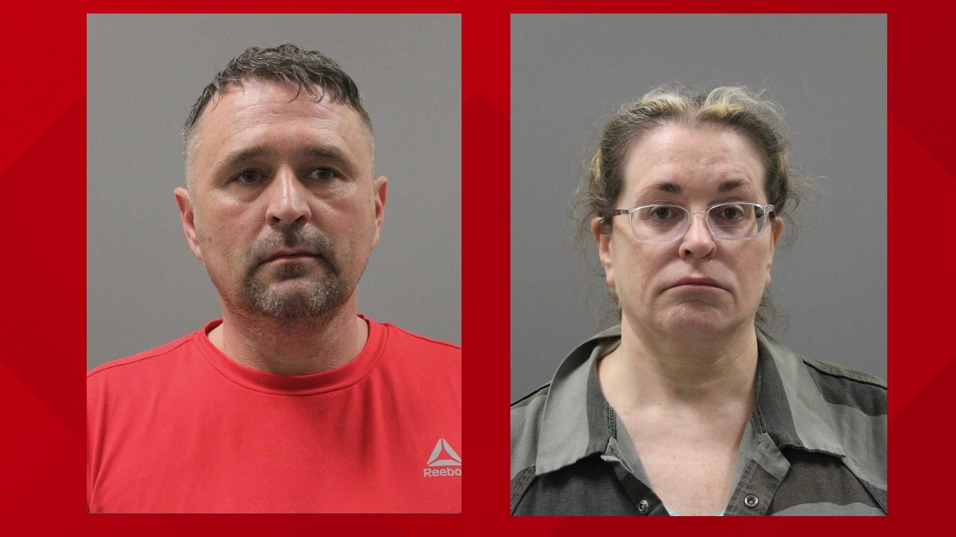 Chadwick Crabtree and wife Melissa were arrested Friday. Chadwick works as warden at the Limestone County Correctional Facility.