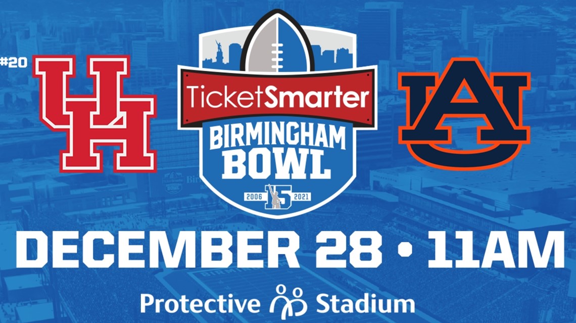 Houston vs. Auburn FREE LIVE STREAM (12/28/21): Watch Birmingham Bowl online