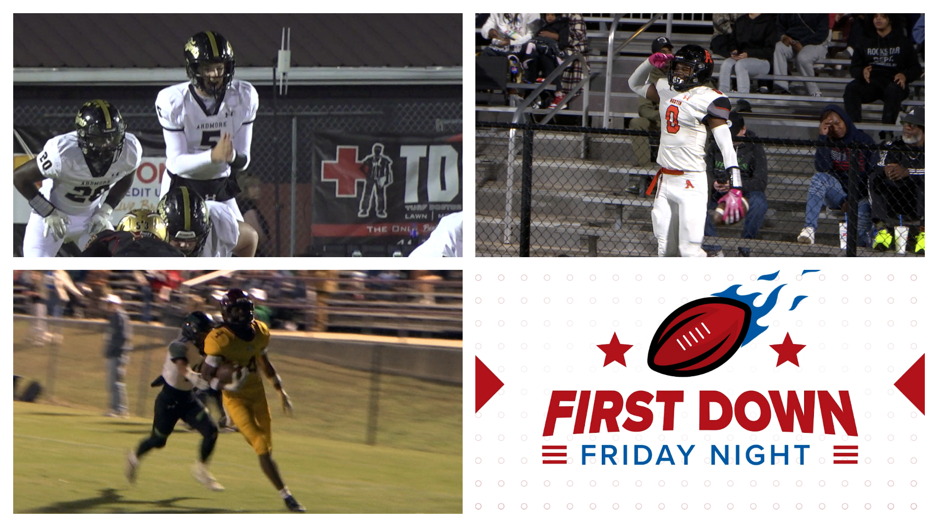 Region titles and postseason spots were on the line during week 8 of the high school football. See scores and highlights from First Down Down Fright Night on FOX54