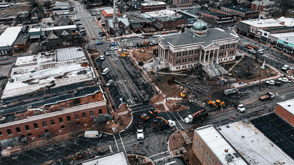 Athens, Al Tornado Damage Dec. 28, 2024 