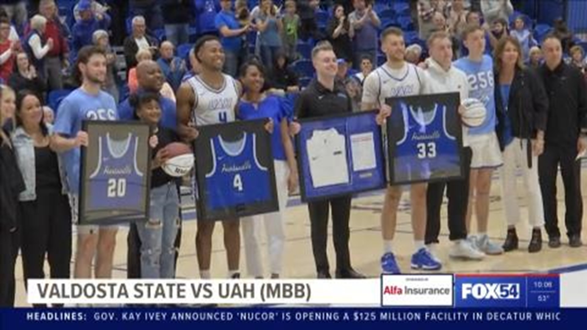 UAH men's and women's basketball faced off against Valdosta State.