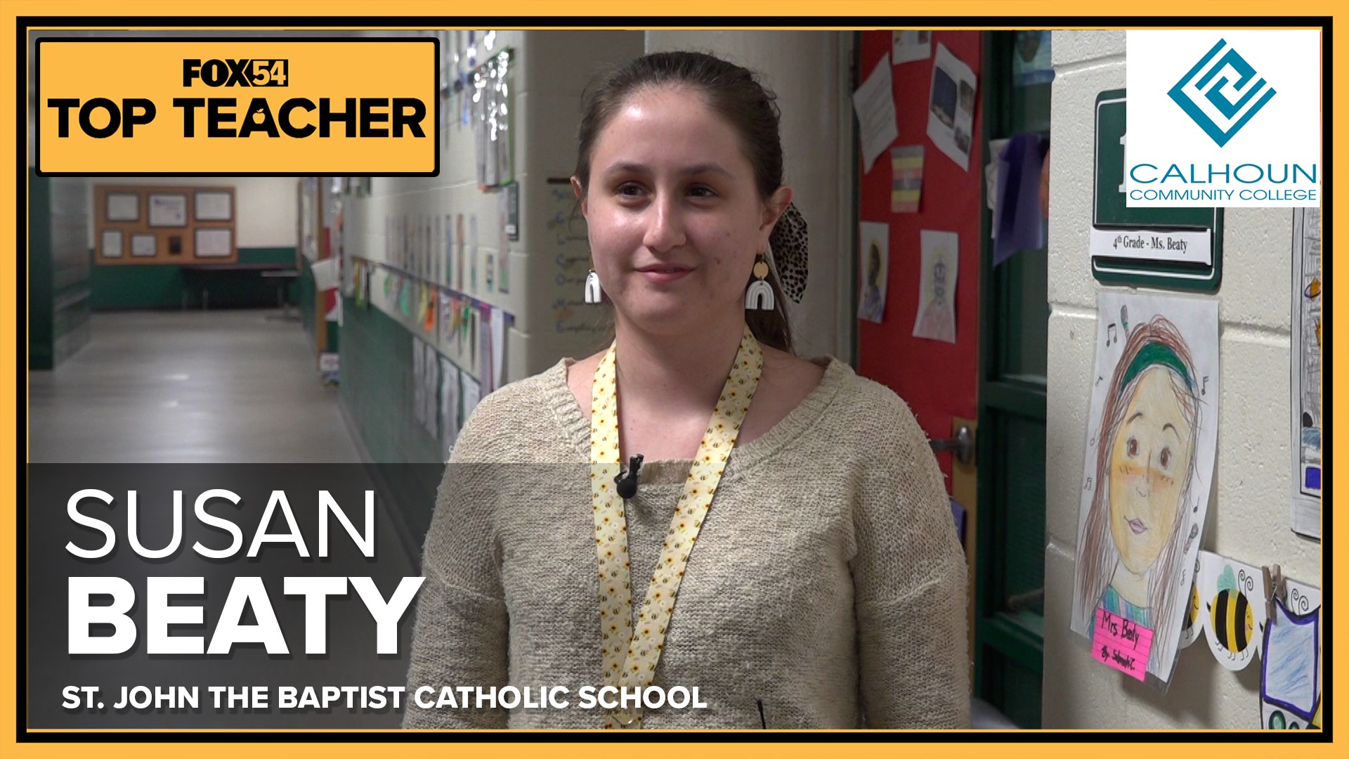 Meet FOX54 Top Teacher Susan Beaty of St. John the Baptist Catholic School in Madison.