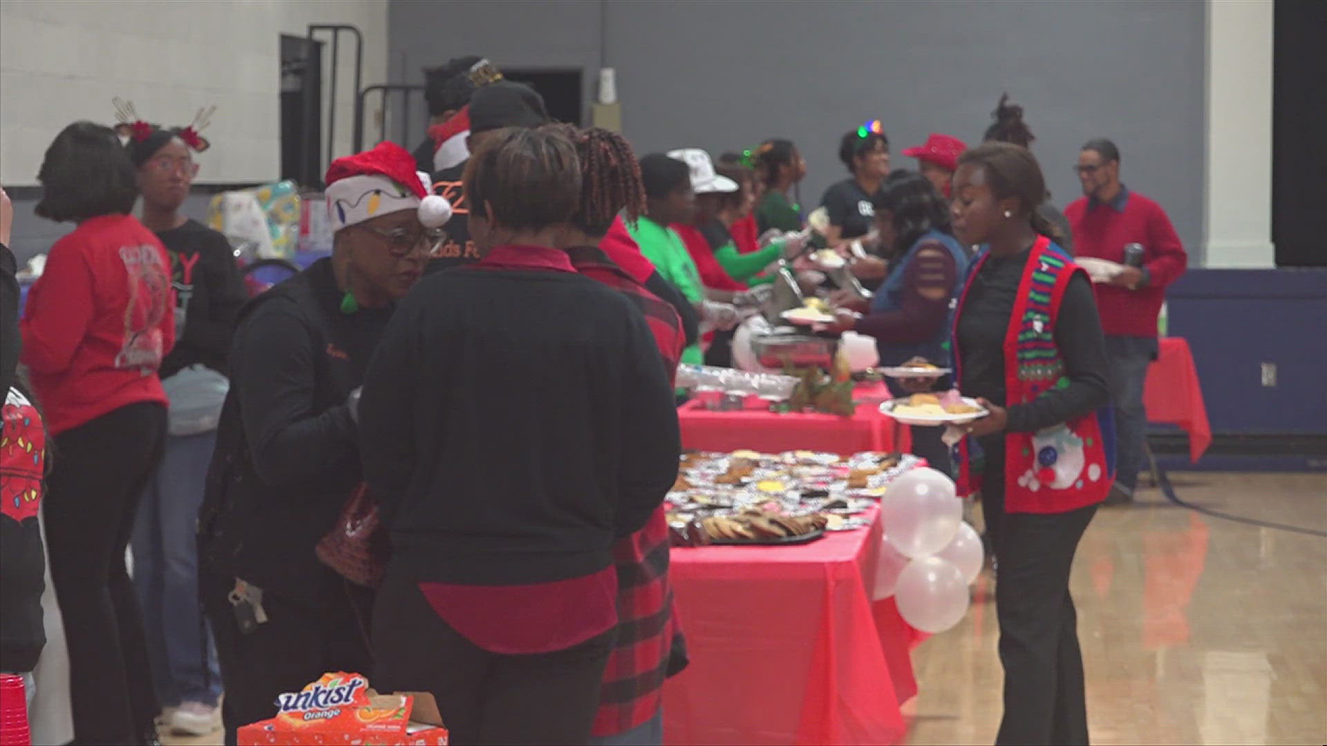 Kaytrina Simmons has worked since October to organize this unity meal.