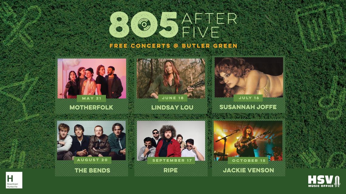 518 踊るヴァリエテ / Various Artists 805 After Five announces 2026 concert lineup in Huntsville