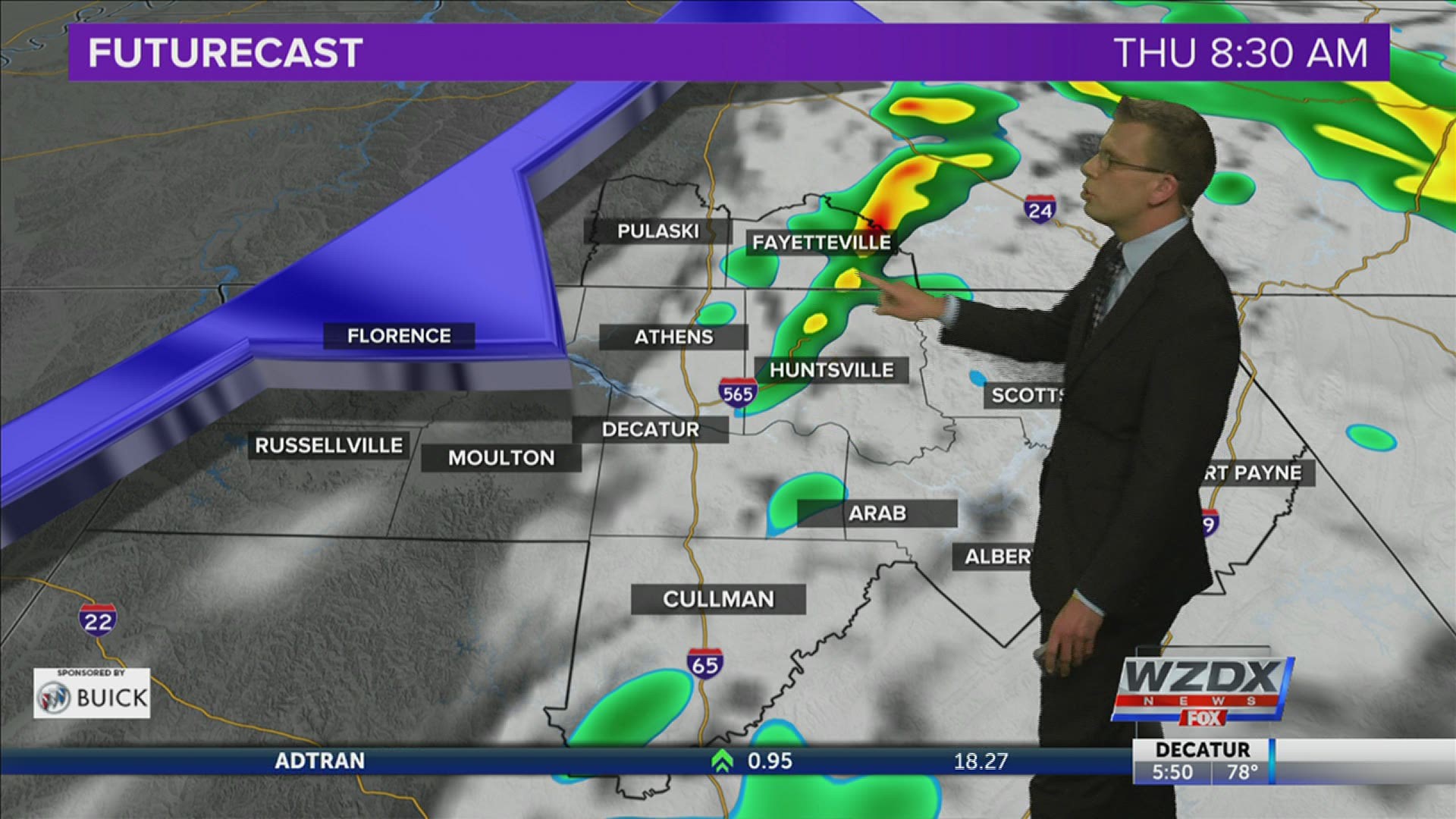 Showers and Storms Tonight and Early Thursday Morning