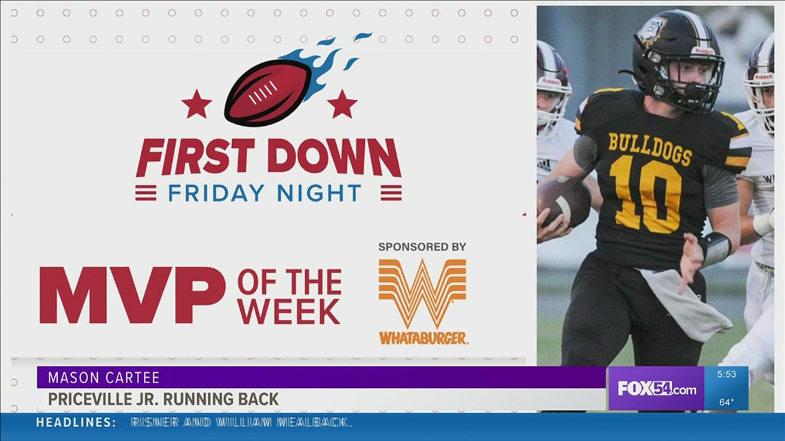First Down Friday Night MVP of Week 9: Mason Cartee