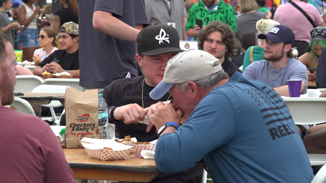 Good eatin' for a good cause: Battle of the Buffalo draws hungry crowd, raises funds for cancer care and research