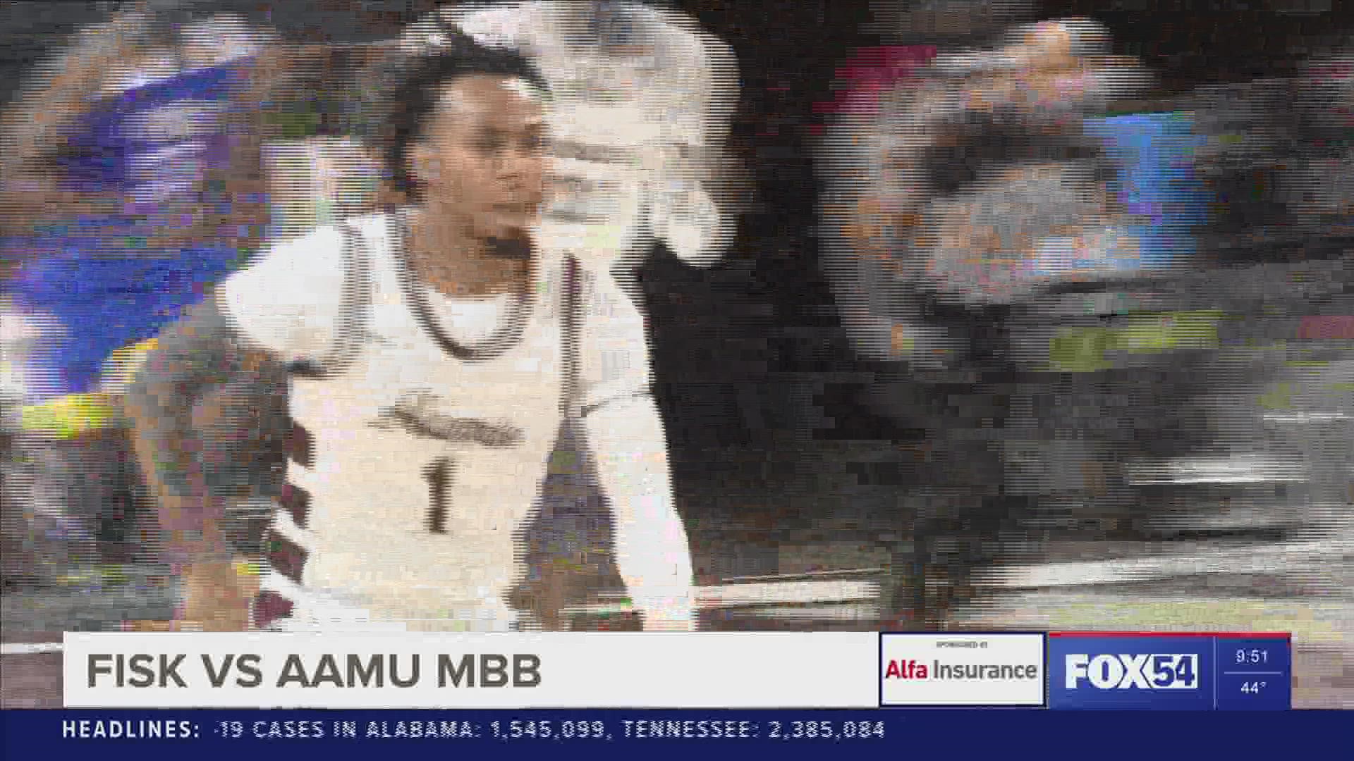 After a competitive beginning to the first half, AAMU took a 12-point lead into the locker room at halftime and defeated NAIA opponent Fisk University 71-55