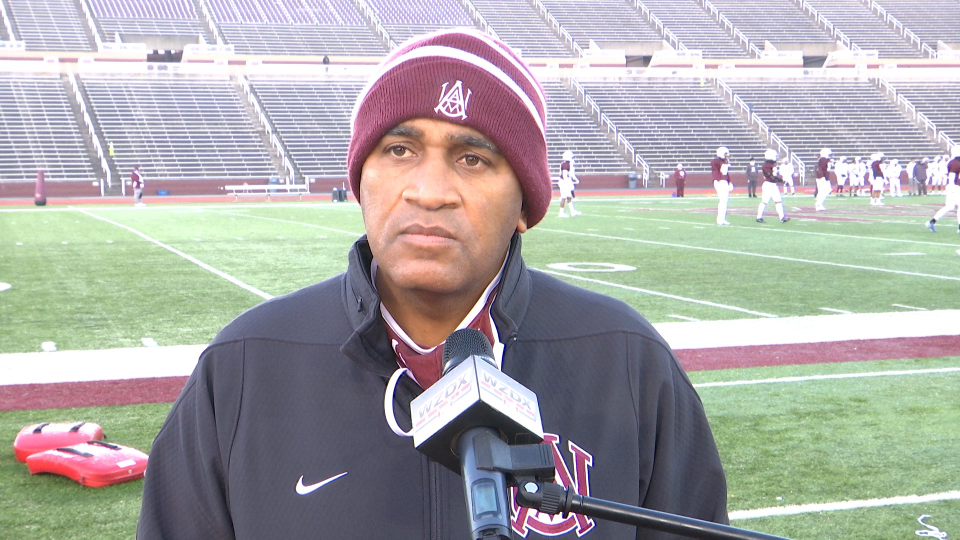 The SWAC's spring season begins in a few weeks for Alabama A&M. The Bulldogs won't play until March 6th due to Alcorn's opt out. Coach Maynor shared his thoughts