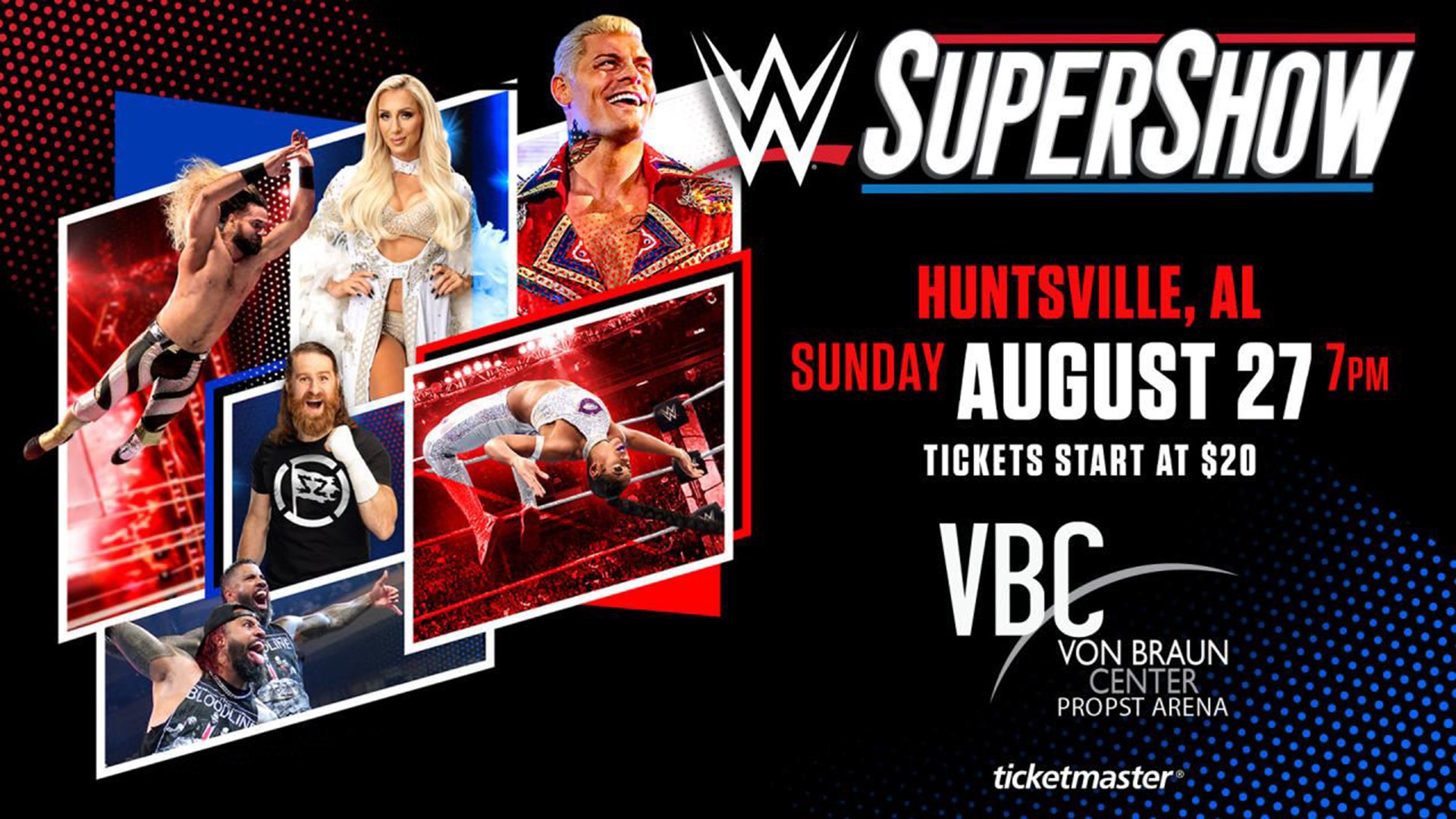 Enter to win free tickets to WWE Supershow in Huntsville rocketcitynow