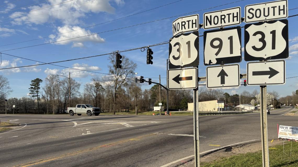 Construction begins to improve SR-91 at US-31 in Hanceville