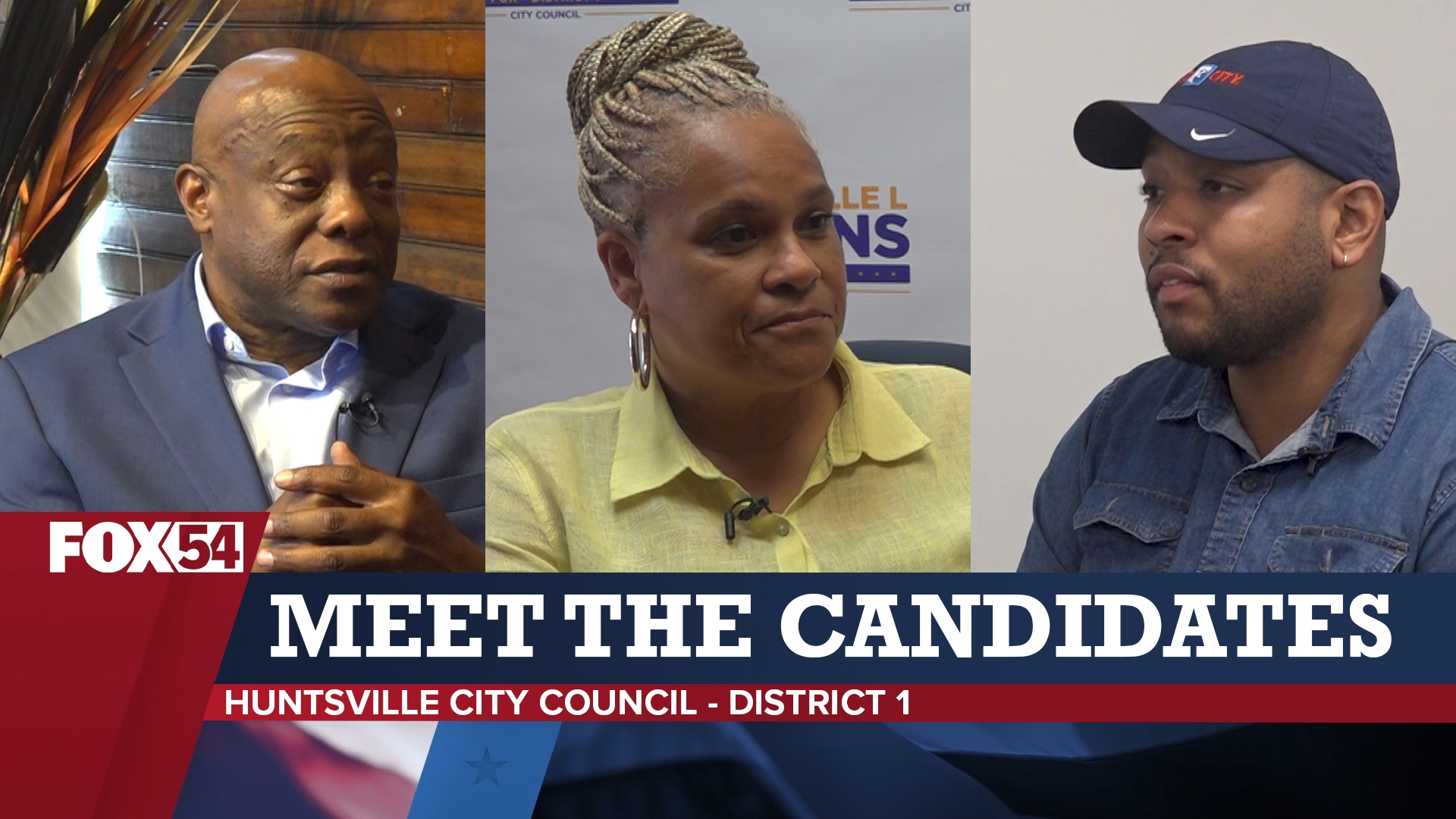 The Huntsville Municipal Elections are Aug. 27. Before you go to the polls, meet the people running for the District 1 city council seat.