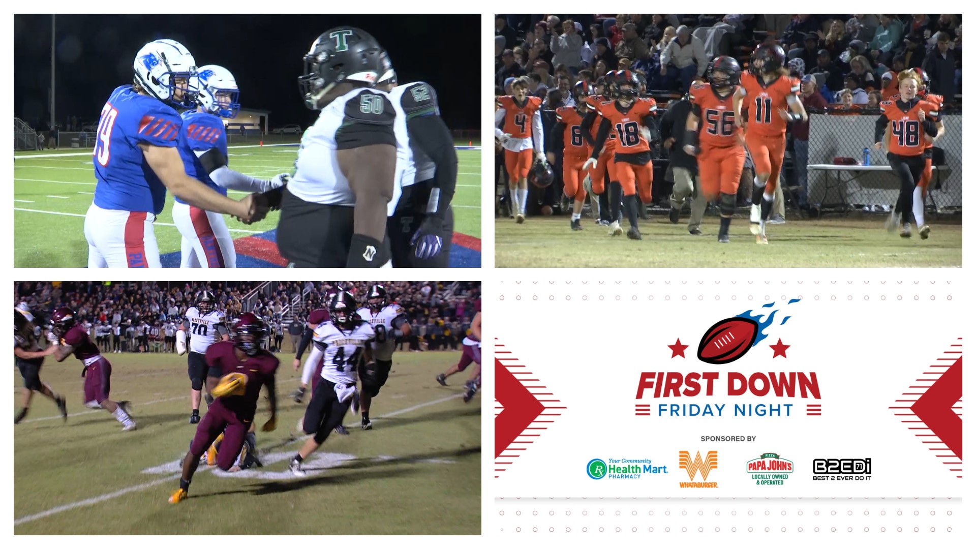 The race to win a Blue Map at the AHSAA Super 7 continued tonight with round two action in the playoffs. We've got scores & highlights on the latest edition of FDFN