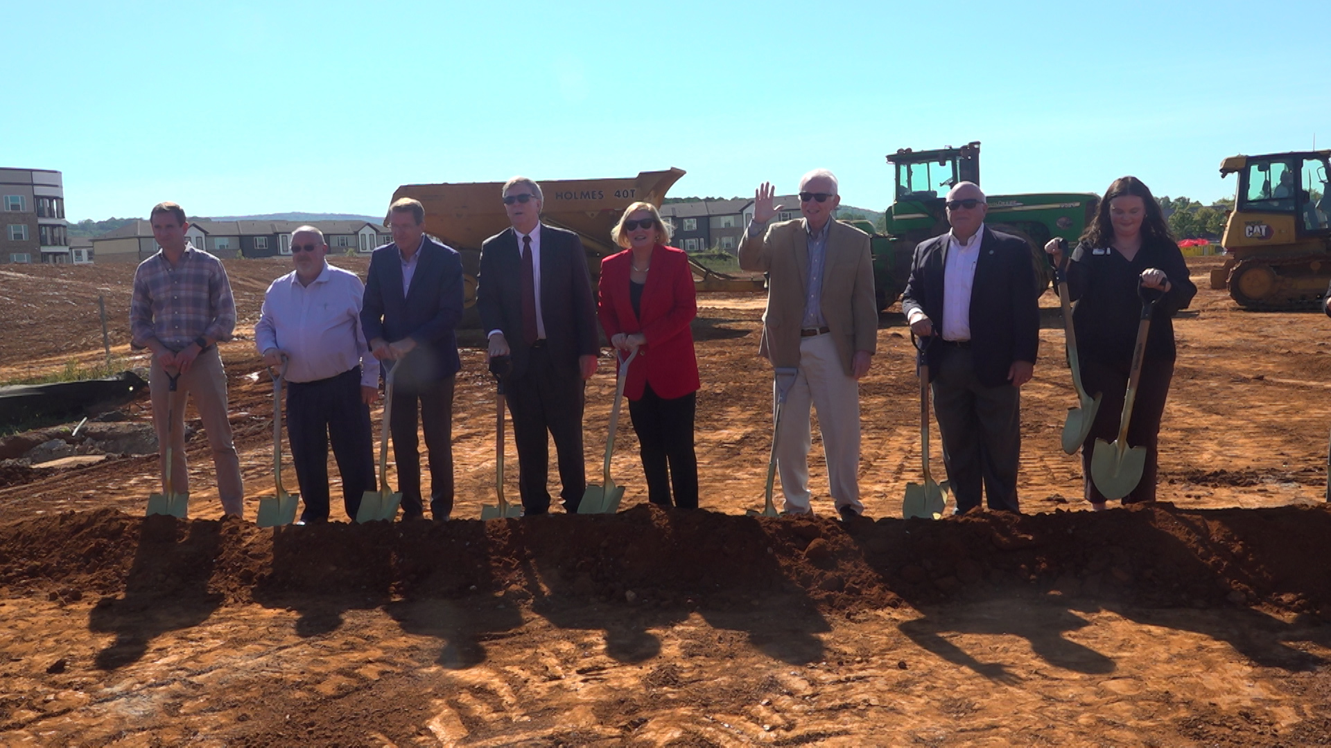 Huntsville officials break ground on The Park at Hays Farm