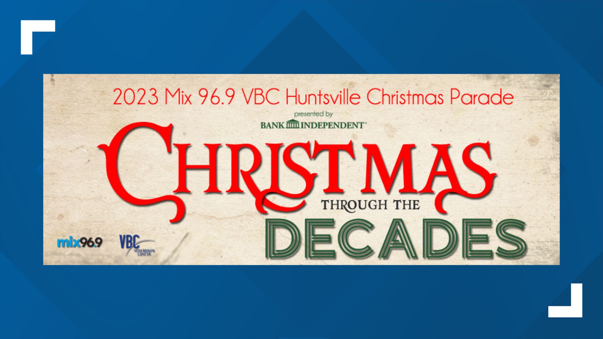 Mix 96.9 announces the theme of this year's Huntsville Christmas Parade