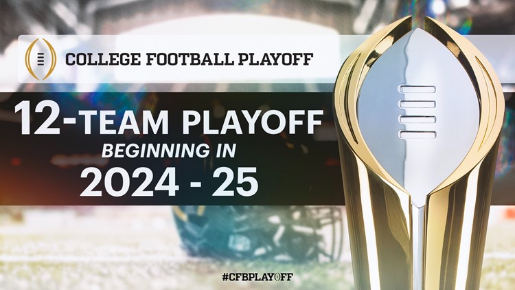 College Football Playoff will officially expand to 12 Teams beginning in 2024
