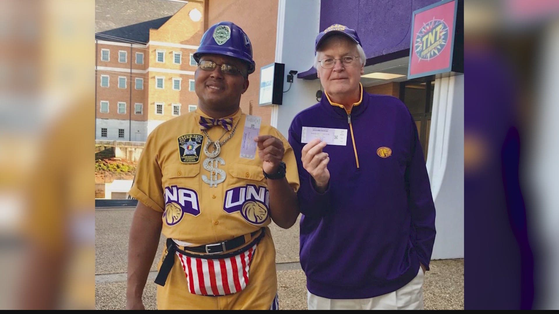 If you've been to any UNA sporting event, then you've probably ran into a man named Delmar. Delmar is one of the Lions' biggest fans.