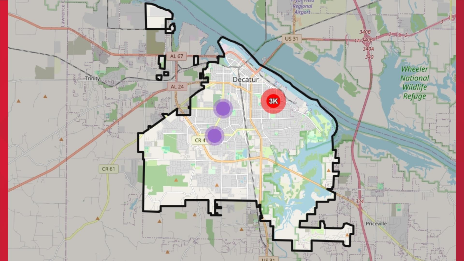 Power restored in Decatur after outage affects thousands on Thursday ...