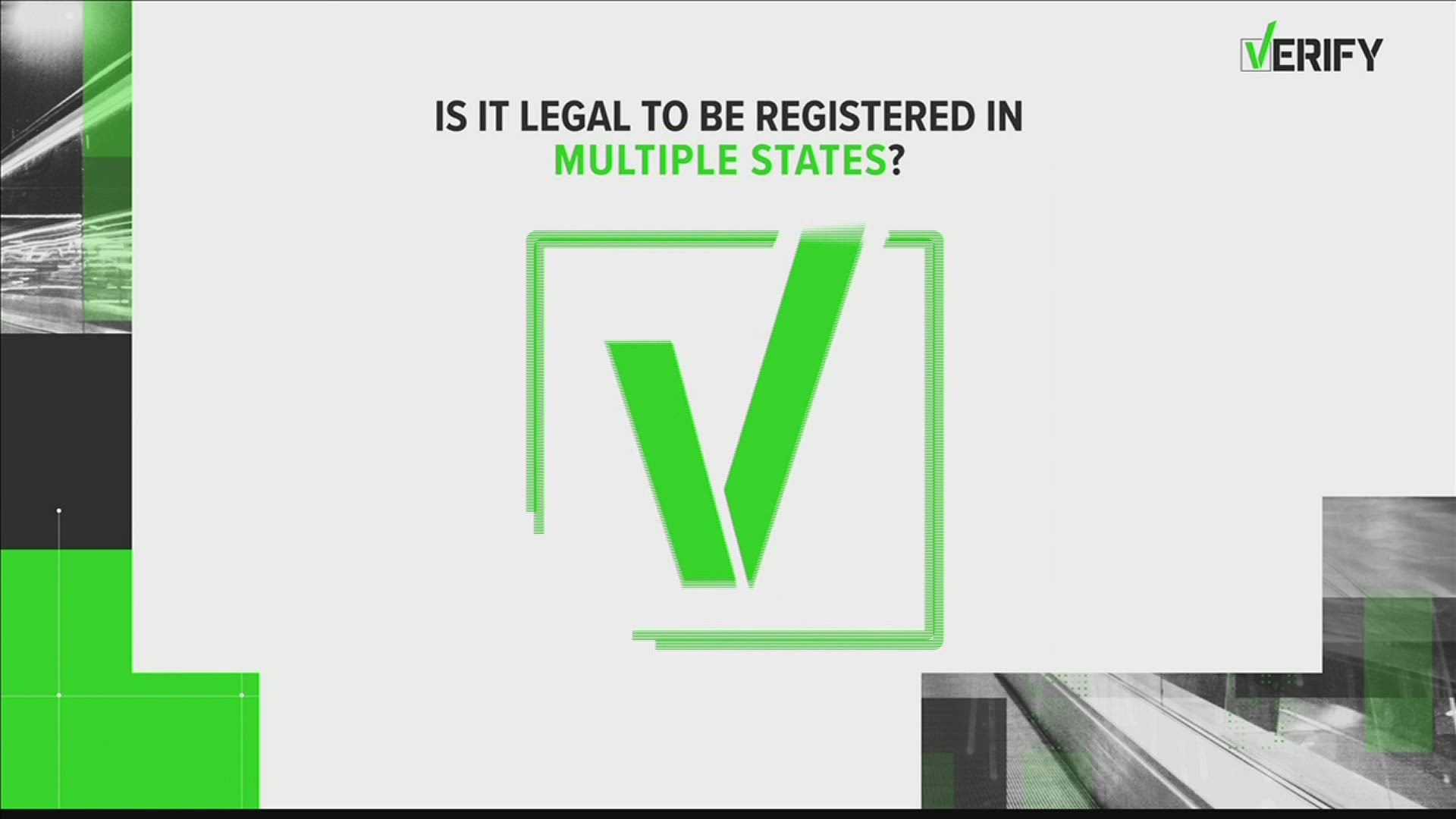 While it's legal to be registered in more than one state, you can only vote in one. Here's a breakdown.