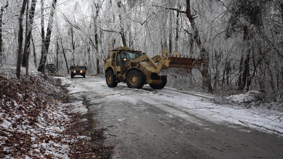 Tennessee National Guard aids winter storm recovery in six counties