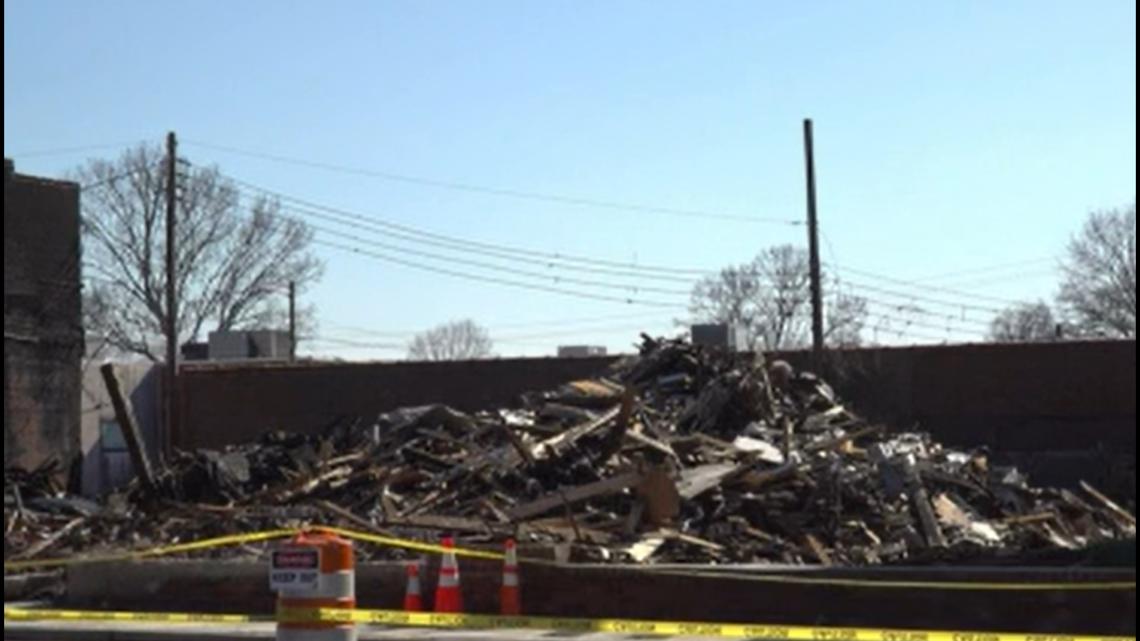 One day later: Fayetteville businesses destroyed by fire look to the future, thank the community