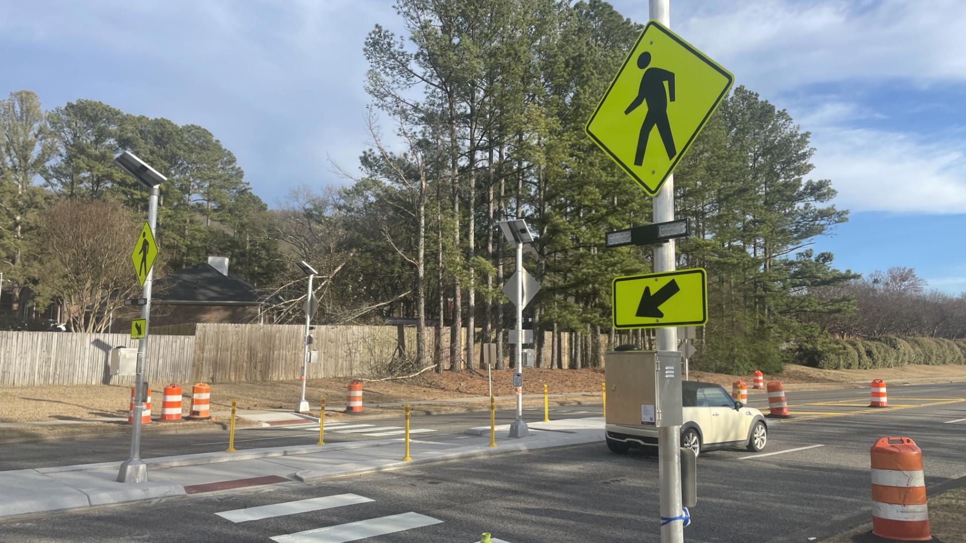 Huntsville enhances pedestrian safety with new beacon on Bailey Cove ...