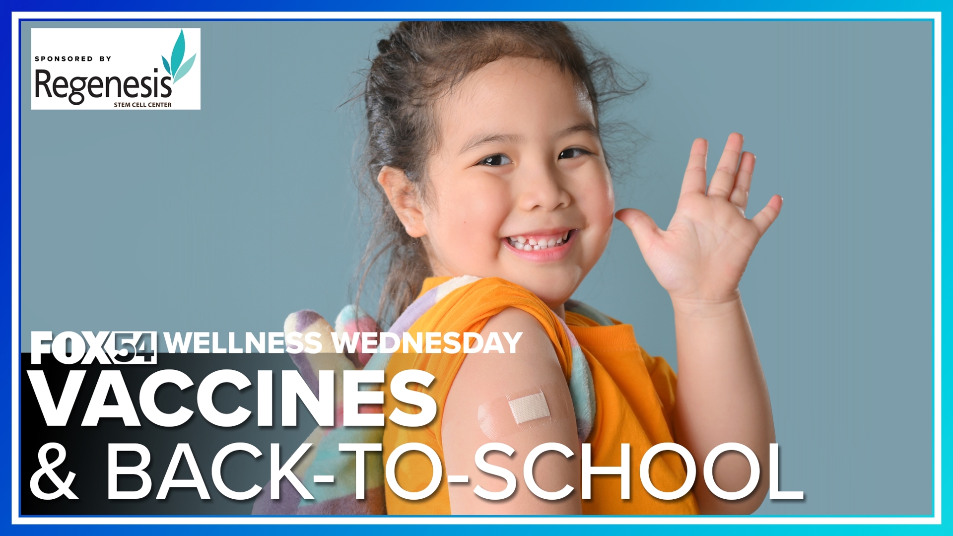 This Wellness Wednesday, we're touching on a sensitive topic for some parents. We're discussing the importance of vaccinating children before going back to school.