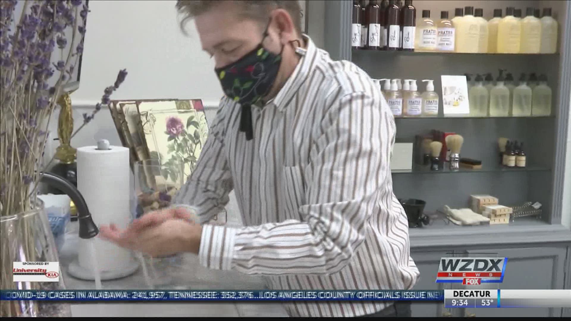 Some Black Friday shoppers in Decatur say they feel safe with the number of people wearing masks.