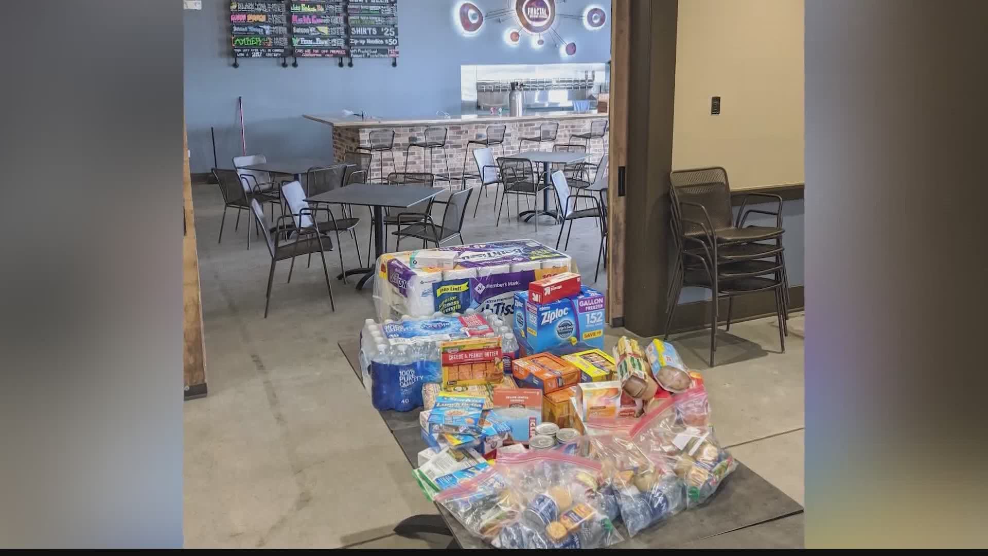 First Stop helps feed Huntsville's homeless, but due to the pandemic, they were required to suspend operations at their facility.