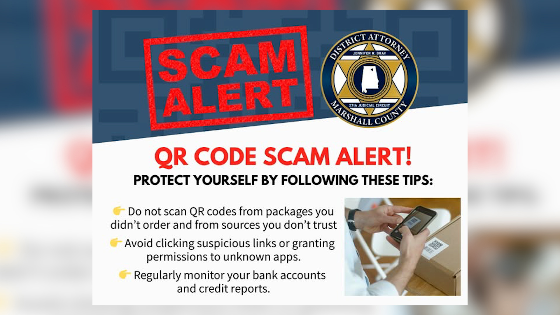 New QR code scam hides in unexpected packages | rocketcitynow.com
