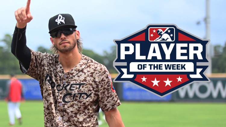 Ryan Aguilar named Southern League Player of the Week