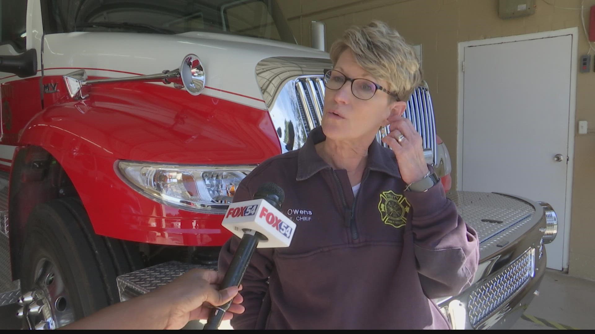 One volunteer assistant fire chief in Morgan County is so committed to her community, that where she volunteers is right across the street from where she works.