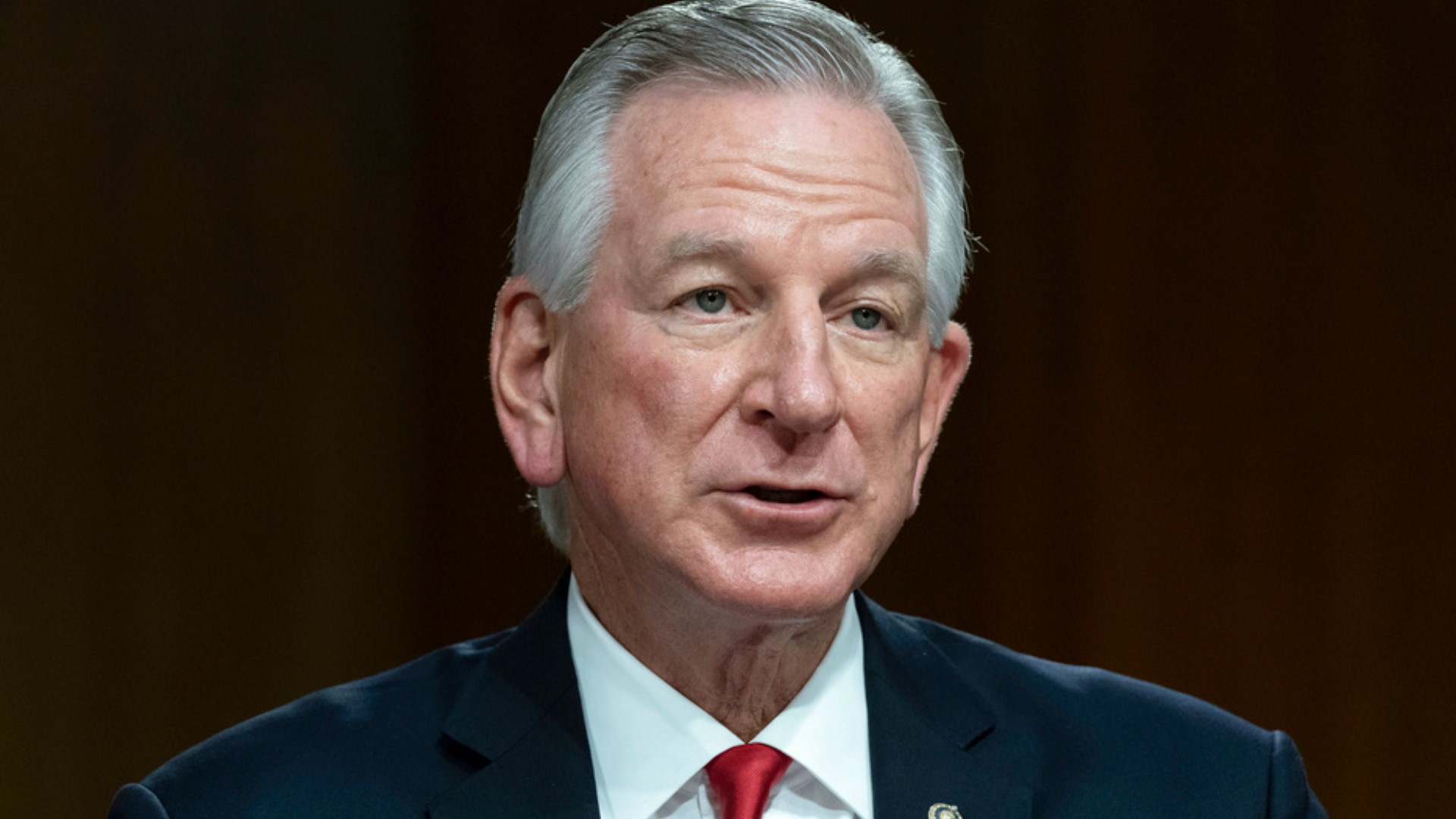 Sen. Tommy Tuberville is blockading confirmation of military nominations, a move derided by Senate Republican Leader Mitch McConnell.